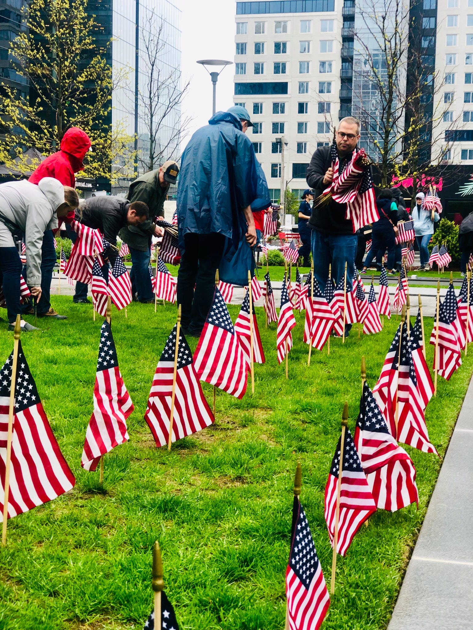 MFH Patriot Patio Flag Installation
