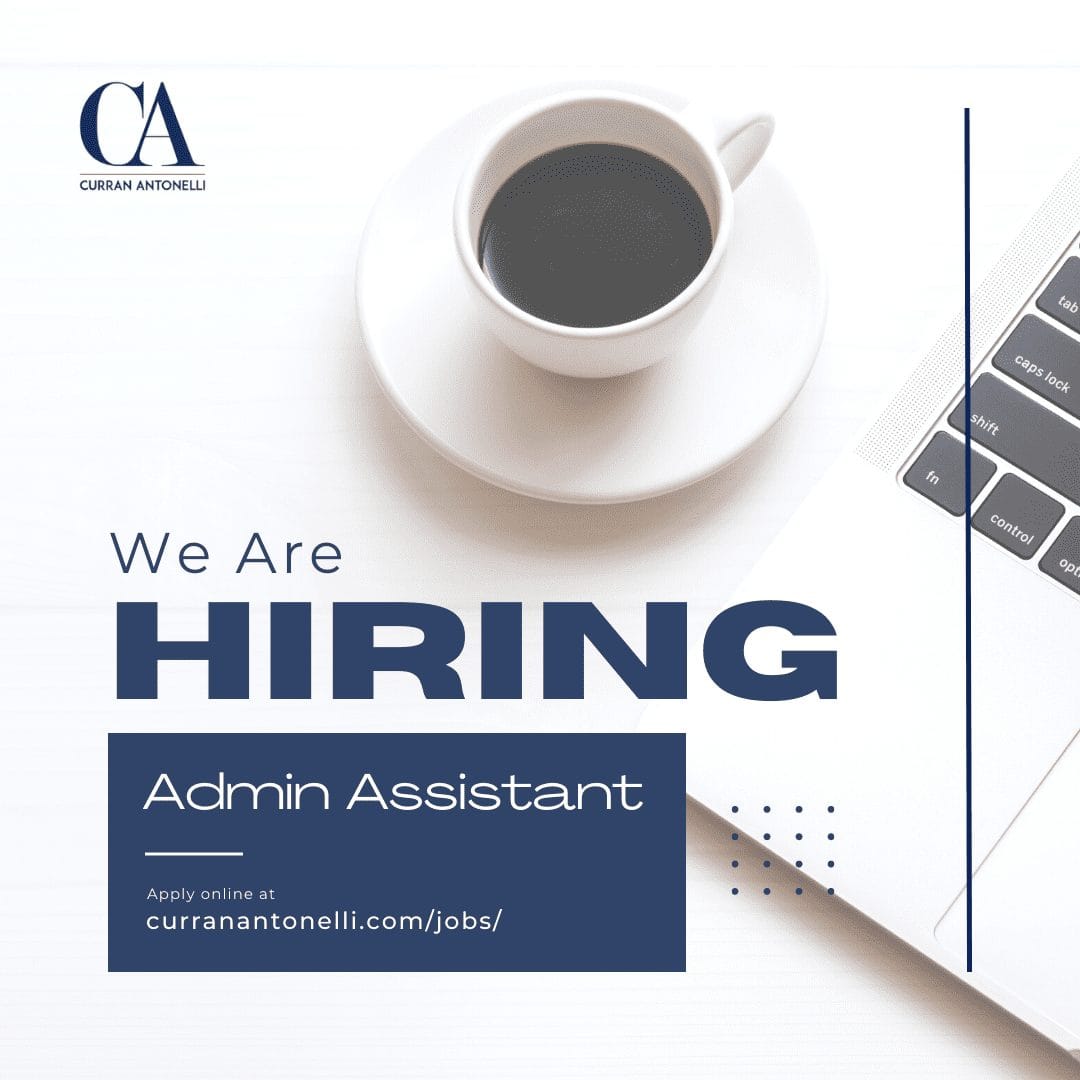 Seeking administrative assistant for our Boston office. Apply today! 1