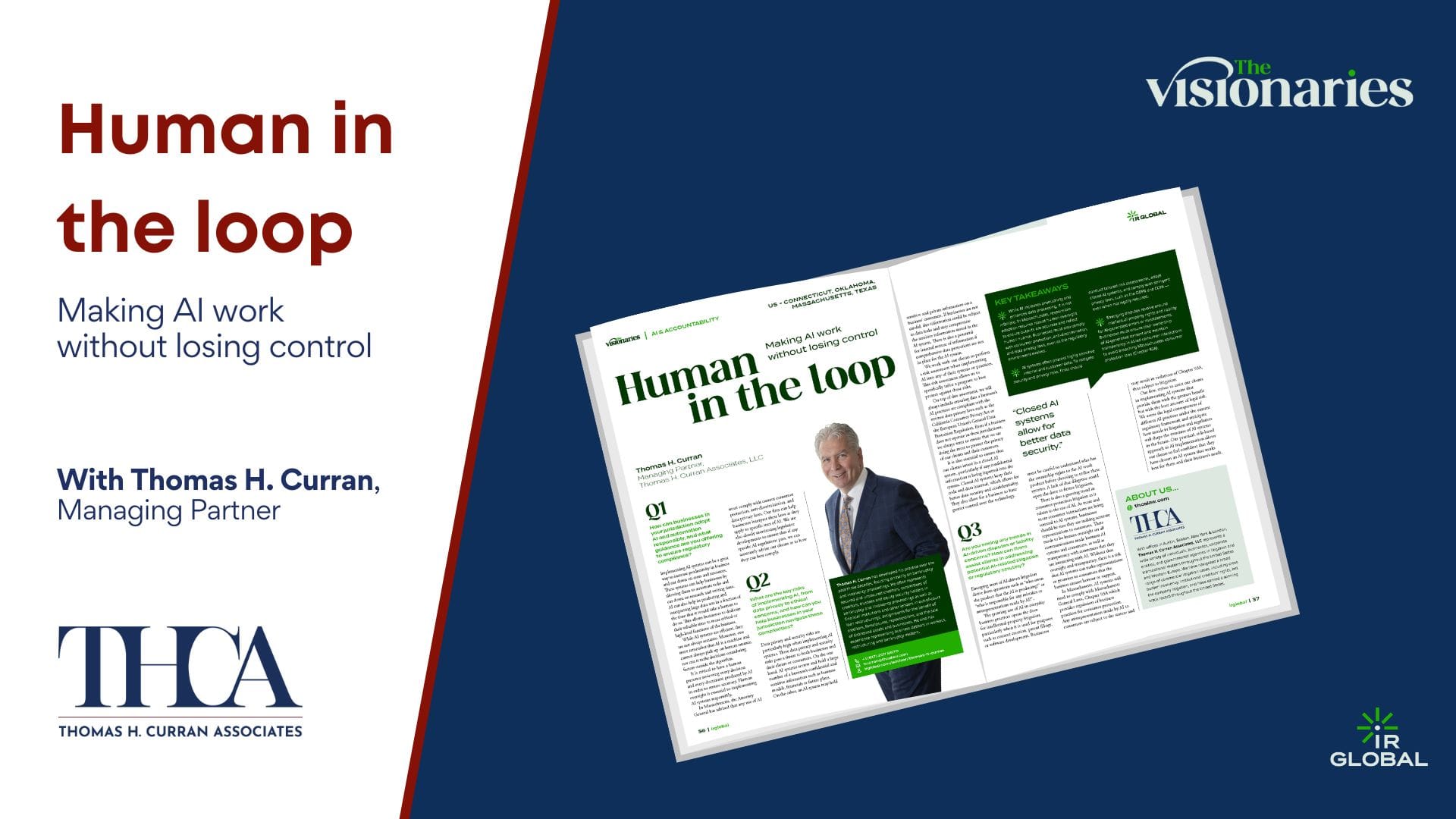 Blog 8 Human in the loop: making AI work without losing control