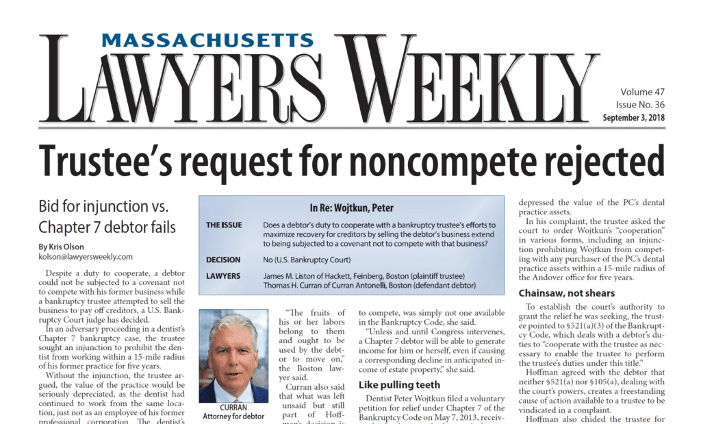 alt tagTrustee Request for Noncompete