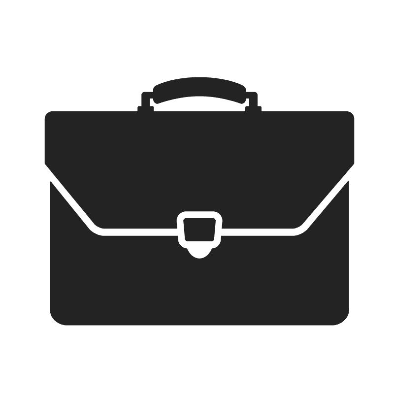 bankruptcy and litigation attorney briefcase iconbankruptcy and litigation attorney briefcase icon