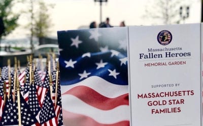 Thomas H. Curran Associates participates in Massachusetts Fallen Heroes Patriot Patio Flag Installation