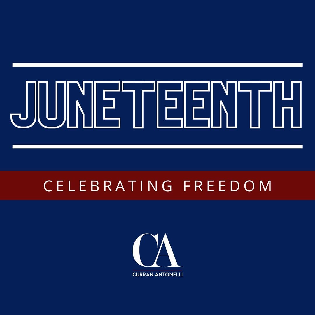 Juneteenth is a national day of celebration memorializing the end of slavery in the United States.  It was in 1865, on June 19th, that enslaved black people in Texas learned that the Civil War had ended and that they were free, more than two years after the effective date of the Emancipation Proclamation.
For more information on Juneteenth, see https://www.history.com/news/what-is-juneteenth.