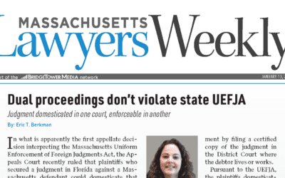 Dual proceedings don’t violate state UEFJA