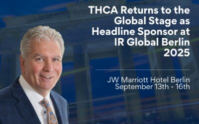 THCA Returns to the Global Stage as Headline Sponsor at IR Global Berlin 2025