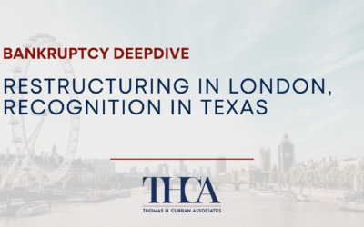 Restructuring in London, Recognition in Texas