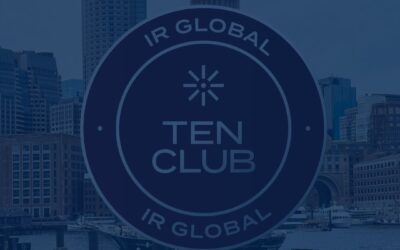 Thomas H. Curran Recognised as IR Global TENCLUB Member